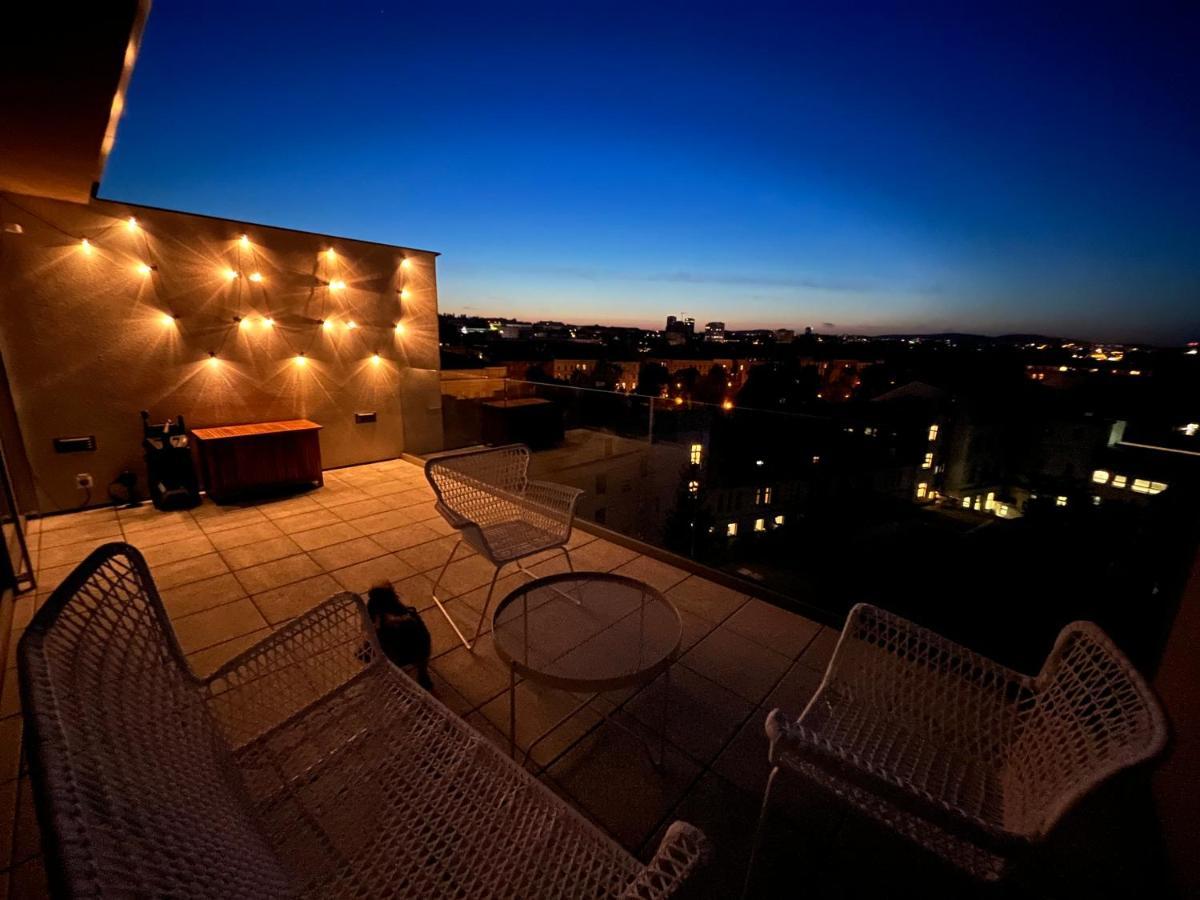 Brno City Center Apartment With Parking And A Big Terrace 外观 照片